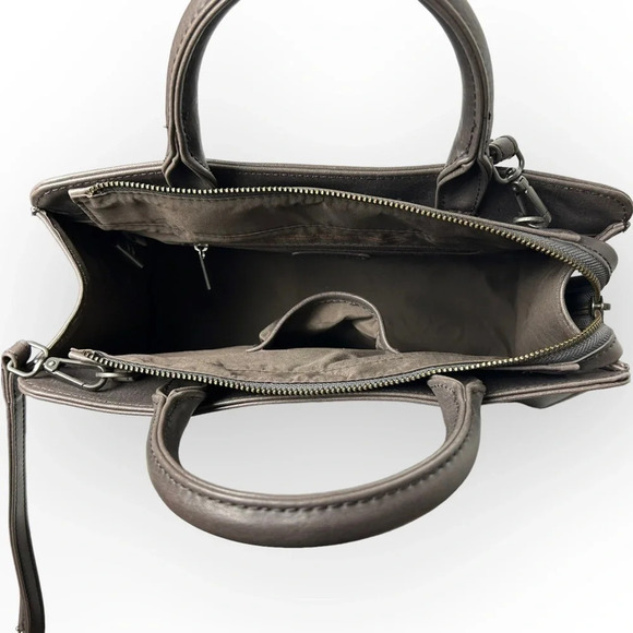Matt & Nat  Grey Von Crossbody Satchel - Picture 6 of 9